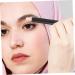 Gogogmee 2pcs Small Eyeshadow Double Ended Makeup Brush Eyeshadow Makeup Eye Shadow Makeup Black Abs - Buy Online on GoSupps.com