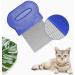 2 Pcs Cat Flea Comb Flea Comb for Cats Portable Tight Design Non Slip Handle for Long-Haired Cat Short-Haired Cat - Buy Online on GoSupps.com