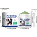 Muflydo Green Powder for Dogs Teeth - 80g Teeth Cleaning Stain Remover Safe Dog Breath Freshener Plaqueoff Powder with Scoop for Small Medium Large Dogs - Buy Online on GoSupps.com