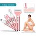 Aiby Body Razor - 4-in-1 Electric Women's Hair Trimmer for Face Armpits Arms Nose | International Shipping Available - Buy Online on GoSupps.com