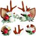 FRCOLOR 2 Pairs Cat Ears Antler Hair Clip Antlers Deer Horn Antler Barrette Deer Hair Barrettes Clip Barrettes for Christmas Hair Clips for Cute Alloy Clip Decorate Miss - Buy Online on GoSupps.com