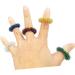 Partykindom 12 STK Acupressure Finger Ring Toys - Vibrating Mini Tool for Finger Massage & Dollhouse Fun - Buy Online on GoSupps.com