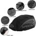 Reflective Bicycle Rain Hood | Waterproof Helmet Cover & Protection for All Helmets - Black - Buy Online on GoSupps.com