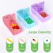 OPRET German 7-Day Pill Organizer - 14 Compartments Removable Tablet Box for Daily Medication - Buy Online on GoSupps.com