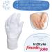 100% Cotton White Gloves Soft Dermatologically Tested Skin-Tolerant Fabric Gloves for Hand Masks | 3-Pack - Buy Online on GoSupps.com
