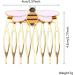 Nifocc Bee Hair Comb Set - Enamel Animal Jewelry for Women | Ladybug Party & Cosplay Accessories - 2 Pcs Golden - Buy Online on GoSupps.com