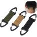 JECOMPRIS 9 STK Face Mask Hook & Key Holder | Double-Sided Nylon Fabric Extension Buckle for Ear Cables | Triangular Outdoor Mask Hook - Buy Online on GoSupps.com