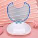 Orthodontic Retainer Case & Box | Sky Container for Dental Care - Blue on White - Buy Online on GoSupps.com