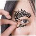 VINTORKY 3 Pairs Lace Eyeliner Stickers Makeup Eye Halloween Eye Eyeshadow Glitter Liner for Eyes Paper - Buy Online on GoSupps.com