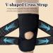 ANAMPION Knee Brace with Side Stabilizers for Men & Women - Adjustable Compression Sleeve for Knee Pain Relief - Ideal for Running, Fitness & Weightlifting - XXL Black - Buy Online on GoSupps.com