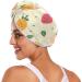 Strawberry Kiwi Fruit Hair Towel Set - Super Absorbent Quick Dry Turbans for Women & Girls | 2 Pack - Buy Online on GoSupps.com