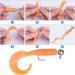 Goture 50-Piece Jig Head Fishing Hook Set - Sharp Rubber Fish Hooks for Carp & Jigs Multiple Weights Available - Buy Online on GoSupps.com