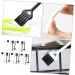 UKCOCO 20-Piece Cleaning Brush Set for Shaving Coffee Grinders Hair Cutters Beards & Mustaches - Portable Mini Razor Accessories - Buy Online on GoSupps.com