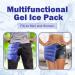 NEWGO Hip Ice Pack Wrap - Reusable Cold Therapy for Hip Bursitis, Inflammation, Sciatica Pain Relief - Blue - Buy Online on GoSupps.com