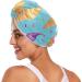 Super Absorbent Colored Ice Cream Hair Towels - 2 Pack Quick Dry Hair Turbans for Women & Girls - Buy Online on GoSupps.com