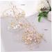 minkissy 1pc Crystal Hair Clips Wedding Barrettes Rhinestone Side Hair Clips Flower Hair Clips Bridal Hair Barrettes Crystal Hair Accessories Wedding Women Barrettes Hair Pin Fashion Bride - Buy Online on GoSupps.com