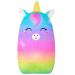 Unicorn Castle Seatbelt Pillow Seat Belt Pads for Kids Car Seat Head Support Seatbelt Strap Cover Rainbow