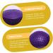 CLISPEED Durian Ball - PVC Outdoor Fitness - 16x16x8CM - Purple & Violet - International Shipping - Buy Online on GoSupps.com