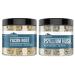 Earthborn Elements Psyllium Husk and Yacon Root Bundle 200 Capsules Pure & Undiluted No Additives