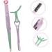 Healeved 1 Set False Eyelash Auxiliary Tool Tweezers Eyelash Clip Beauty Accessories Eyelash Comb Eyelash Applicator Lash Clip with Comb Major Fake Eyelashes Stainless Steel - Buy Online on GoSupps.com