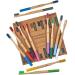 Buy Ecoslurps 12-Pack Biodegradable Bamboo Toothbrushes - Eco-Friendly Multi-Colored Adult Toothbrushes for Sustainable Oral Care - Buy Online on GoSupps.com
