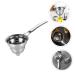 Zerodeko Oil Strainer Funnel Canning Funnel 3 Pcs Oil Spill Soy Sauce Stainless Steel Grease Filter Spoon Stainless Steel Funnel 25X9.1X8CMx3pcs Silverx3pcs - Buy Online on GoSupps.com