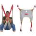 Patient Lift Sling Full Body with Commode Lift Slings Universal Transfer Sling for Patients Shower Bath Toileting Divided Leg Sling with Handles - Buy Online on GoSupps.com