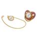 Gold Baby Pacifier Set | Rhinestone Lightweight Pacifier for Babies 6-18 Months | Cute Home Use Gift (Letter I) - Buy Online on GoSupps.com