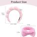 MOSNOW Headband for Women Spa Face Band Elastic Hair Bands for Make-up and Washing Cute Head Band For Skincar Yoga Face Washing Makeup Removal and Facial Mask - Buy Online on GoSupps.com