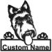 Personalized Scottish Terrier Wooden Shield Art | Custom Dog Decor | Unique Father's Day & Pet Gifts - Buy Online on GoSupps.com