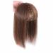 Remeehi 35cm Seamless Synthetic Hair Toupee for Hair Loss | Clip-In Hair Topper with Flat Bangs - International Shipping - Buy Online on GoSupps.com