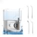 Water Flossing Oral Irrigator 600ML Dental Cleaner 10 Adjustable Pressure Electric Oral Flosser for Teeth/Braces with 4 Different Tips for Family
