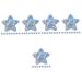 FRCOLOR 250 Pcs Band Small Wounds Lovely Band Breathable Patch Glitter Care Patch Protector As Shownx5pcs 4.50X4.50X0.10CMx5pcs