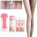 Portable Wax Warmer for Hair Removal - Depilatory Wax Heating Kit with Wax Strips & Paper for Full Body Legs Face Eyebrows Bikini - Ideal for Men & Women - Buy Online on GoSupps.com