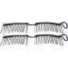Vintage Hair Comb for Wavy Hair Stretchy Hair Comb Tool Retro Clincher Comb Banana Hair Clips for Women (Navy Blue) - Buy Online on GoSupps.com