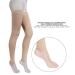 Thigh Support Stockings for Men & Women - Breathable Long Compression Socks for Varicose Veins & Swelling - Open Toe Elastic Design - Buy Online on GoSupps.com