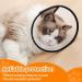 ZXUPOI Soft Plastic Elizabethan Collar for Cats & Puppies - Protective Pet Cone XS (15-18cm) | International Shipping Available - Buy Online on GoSupps.com