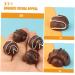 Toyvian 12pcs Simulation Chocolate Models Simulated Chocolate Model Simulated Decorative Chocolate Decor Multi-function Interesting Chocolate Decor Dessert Multifunction Resin 2.00X2.00X1.50CM 1 - Buy Online on GoSupps.com