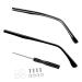 Operitacx 1 pair of glasses accessories temple for glasses Replacement glasses brake brim chilling glasses repair glasses holder.