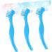 Beavorty Double-Sided Toothbrush Set - 6 Prothesis Nursing Brushes for False Teeth Cleaning - Buy Online on GoSupps.com