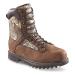 Huntrite Men's Insulated Waterproof Hunting Boots Non-Slip Shoes, 1200-gram, Brown 13 Realtree Edge