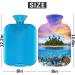 Cozy Summer Heat Bottle with Tropical Animal Cover - 2L Hot Water Bottle for Pain Relief & Comfort - Buy Online on GoSupps.com