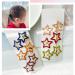 Pinksee 12 Pcs Star Metal Snap Hair Clips | Hair Barrettes for Women and Girls - Buy Online on GoSupps.com