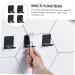 Zerodeko 8-Piece Storage Hooks Set | Wall Hooks for Towels Kitchen Utensils & Razors | Black 6.1x4.5cm - Organize Your Space! - Buy Online on GoSupps.com