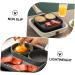 OUNONA Multi Egg Fried Egg Burger Maker Mini Wok Egg Skillet Kitchen Accessory Induction Pans Ceramic Griddle Sandwich Maker Nonstick Copper Skillet Cooking Pot Aluminum Squeezer Square - Buy Online on GoSupps.com