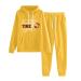 Generically sports suit 2 Party sports clothing Jogging suit Training pants Jogger suit sweat jacket jogging pants women fitness outfit training jacket ladies sports pants track set hoodie sports pants yellow s