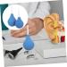 LALADEFIEE 2Pcs Ear Washing Bulb Multi Functional Squeeze Bulb Tool for Gentle Ear Cleaning Small Medium Comfortable Grip for Adults - Buy Online on GoSupps.com