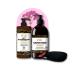 mkl green nature La Routine Orientale Hammam Range - 1 x Black Eucalyptus Soap 500 ml + 1 Kessa Scrub Glove + 1 Nourishing Body Lotion Olive and Argan 500 ml - Made in France