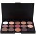 PhantomSky 15 Color Eyeshadow Palette - Professional and Daily Use Contouring Kit - Buy Online on GoSupps.com