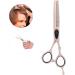 Qukaim Stainless Steel Hair Scissors Hair Cutting Scissors 5.5-Inch Stainless Steel Hairdressing and Thinning Scissors for Home Barber Shop Salon Styling Tool - Buy Online on GoSupps.com